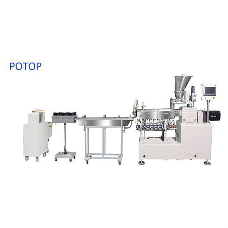 Granulatore per estrusione a doppia vite da laboratorio